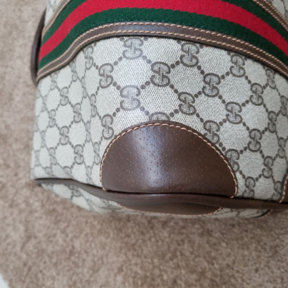 Firm Price! Vintage Gucci Early Boston with lock - Picture 6 of 9